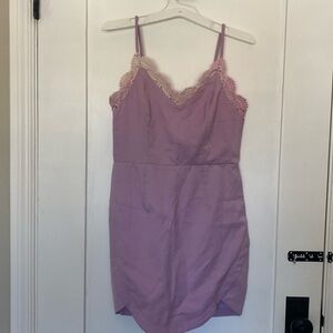 Tobi Lavendar Mini Dress